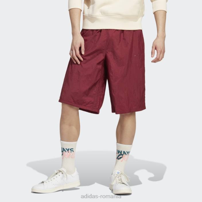 Adidas rosu fashion rifta metro pantaloni scurți lungi bărbați roșu 2JBN14497