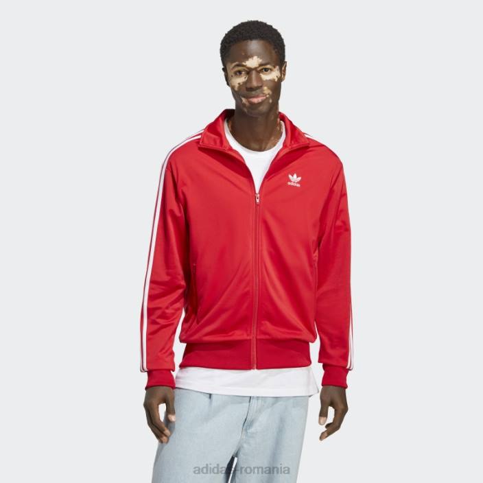 Adidas scarlet adicolor classics firebird trening top bărbați stacojiu 2JBN13306
