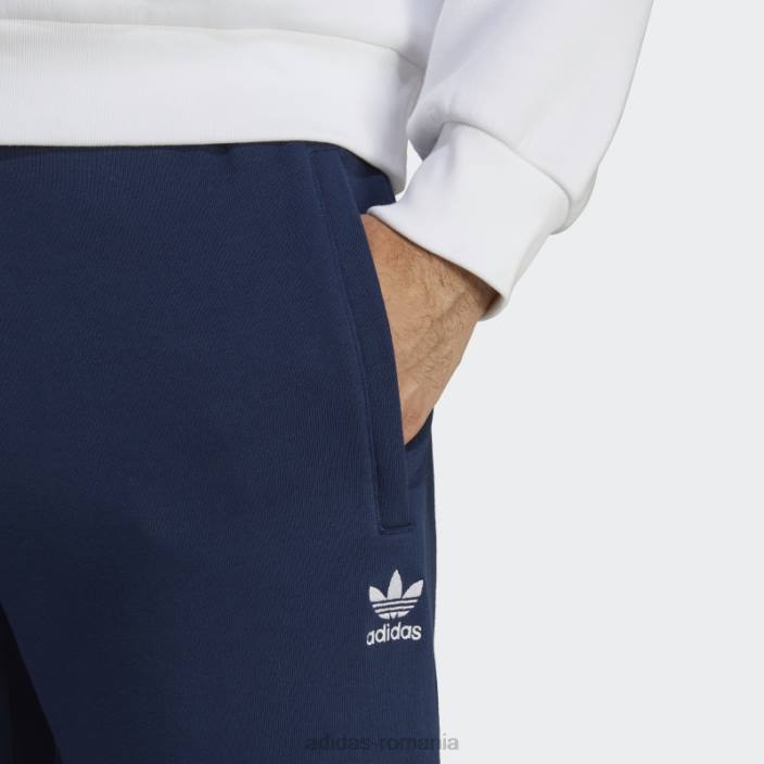 Adidas trefoil essentials pantaloni cargo night indigo bărbați indigo de noapte 2JBN5491