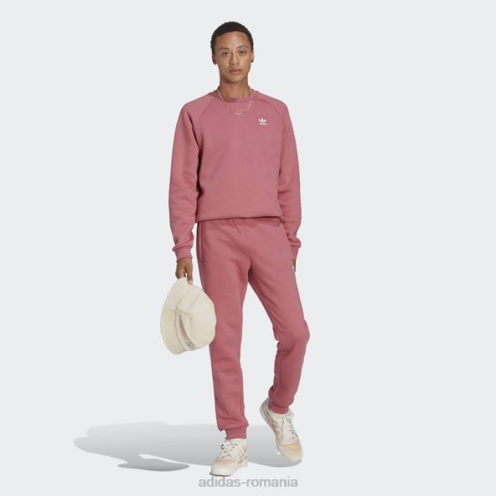 Adidas trefoil essentials pantaloni de jogging roz adidas bărbați roz 2JBN13446