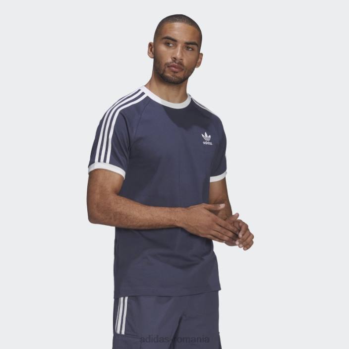Adidas tricou adicolor clasics bleumarin cu 3 dungi adidas bărbați marina 2JBN7023