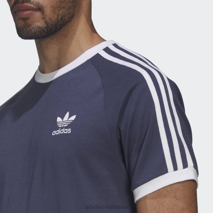 Adidas tricou adicolor clasics bleumarin cu 3 dungi adidas bărbați marina 2JBN7023