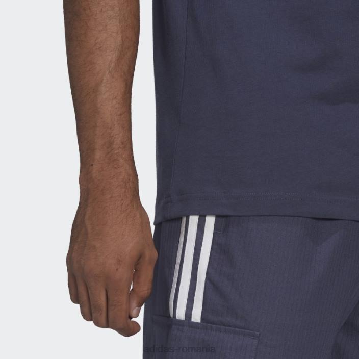 Adidas tricou adicolor clasics bleumarin cu 3 dungi adidas bărbați marina 2JBN7023
