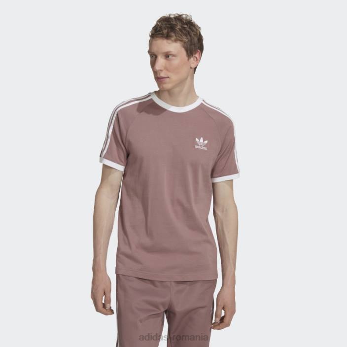 Adidas tricou adicolor clasics cu 3 dungi violet adidas bărbați Violet 2JBN7092