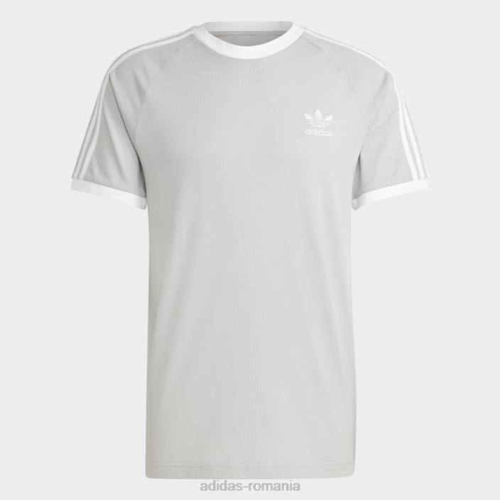 Adidas tricou adicolor classics cu 3 dungi gri bărbați gri 2JBN13189
