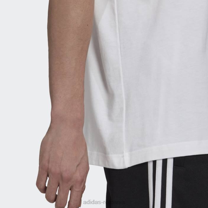 Adidas tricou adicolor classics trefoil negru bărbați alb negru 2JBN6853