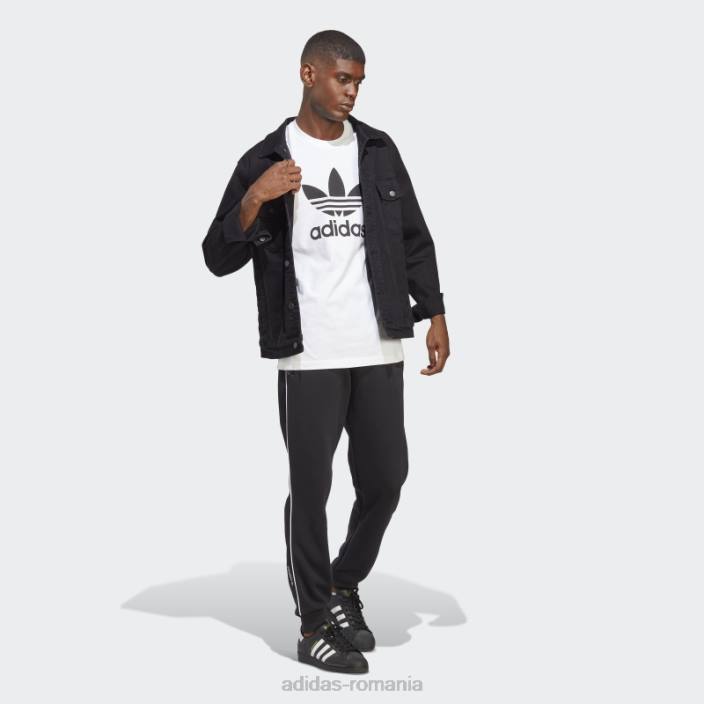 Adidas tricou adicolor classics trefoil negru bărbați alb negru 2JBN755