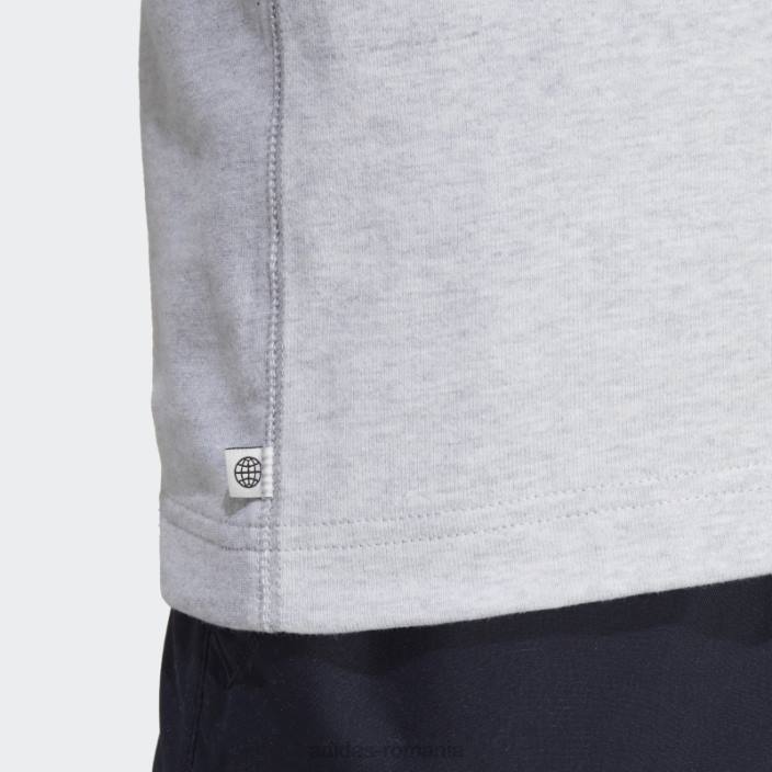 Adidas tricou adicolor contempo gri deschis bărbați erica gri deschis 2JBN5813