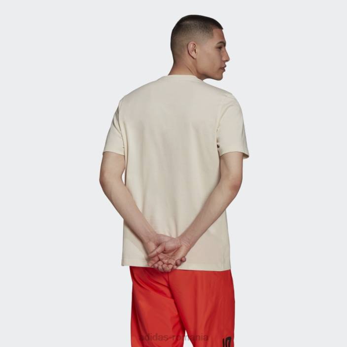 Adidas tricou adicolor essentials trefoil alb bărbați alb 2JBN7028