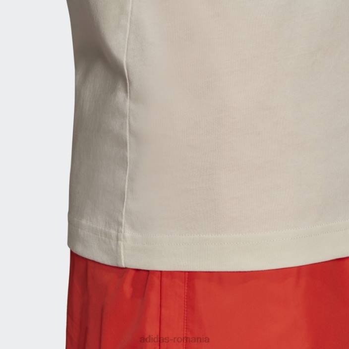 Adidas tricou adicolor essentials trefoil alb bărbați alb 2JBN7028