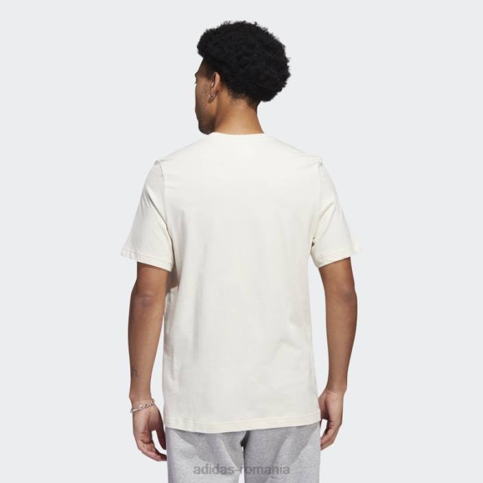 Adidas tricou adicolor essentials trefoil alb bărbați alb 2JBN7046