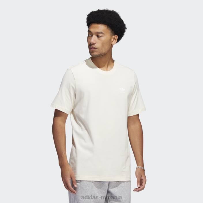 Adidas tricou adicolor essentials trefoil alb bărbați alb 2JBN7046