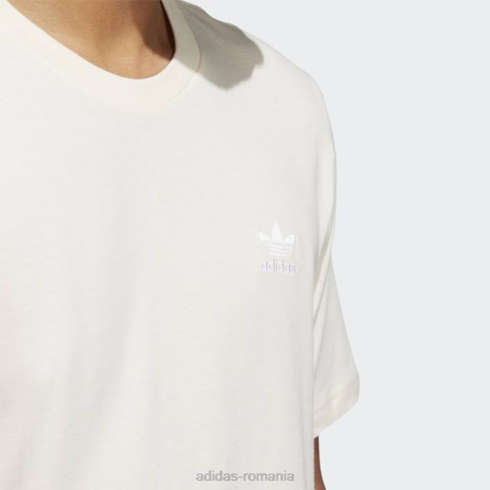 Adidas tricou adicolor essentials trefoil alb bărbați alb 2JBN7046