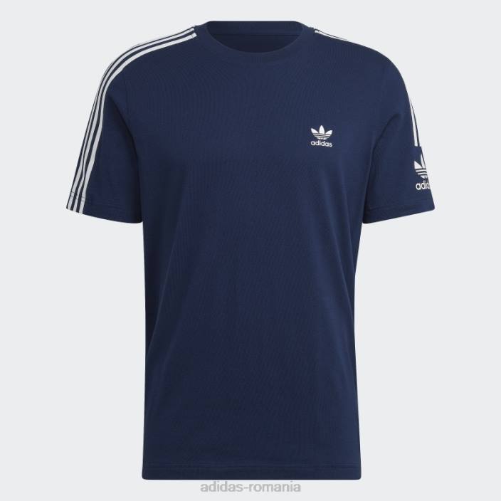 Adidas tricou adidas indigo de noapte bărbați noapte indigo/alb 2JBN6525