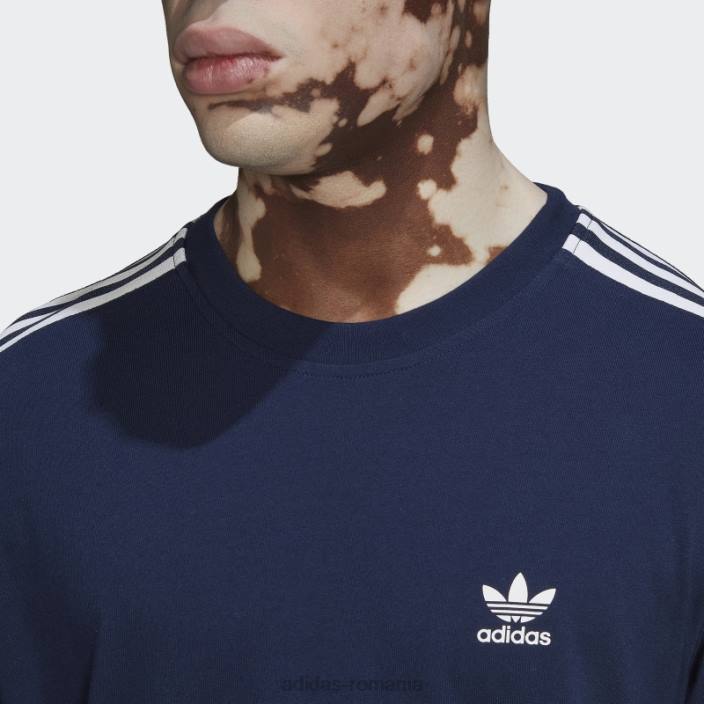 Adidas tricou adidas indigo de noapte bărbați noapte indigo/alb 2JBN6525