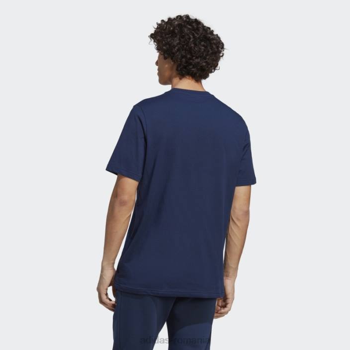 Adidas tricou adidas indigo trefoil essentials bărbați indigo de noapte 2JBN1137