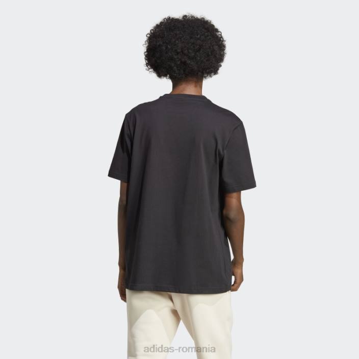 Adidas tricou adventure fc negru fierbinte bărbați negru 2JBN5037