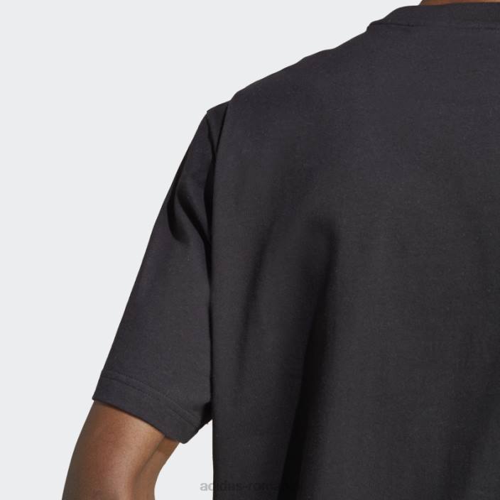 Adidas tricou adventure fc negru fierbinte bărbați negru 2JBN5037