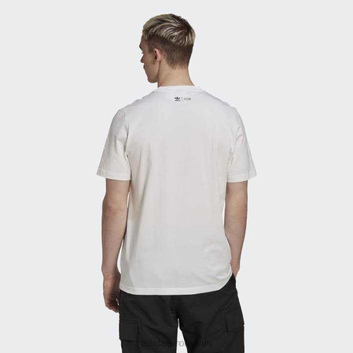 Adidas tricou alb cu grafic Disney bărbați alb 2JBN1504
