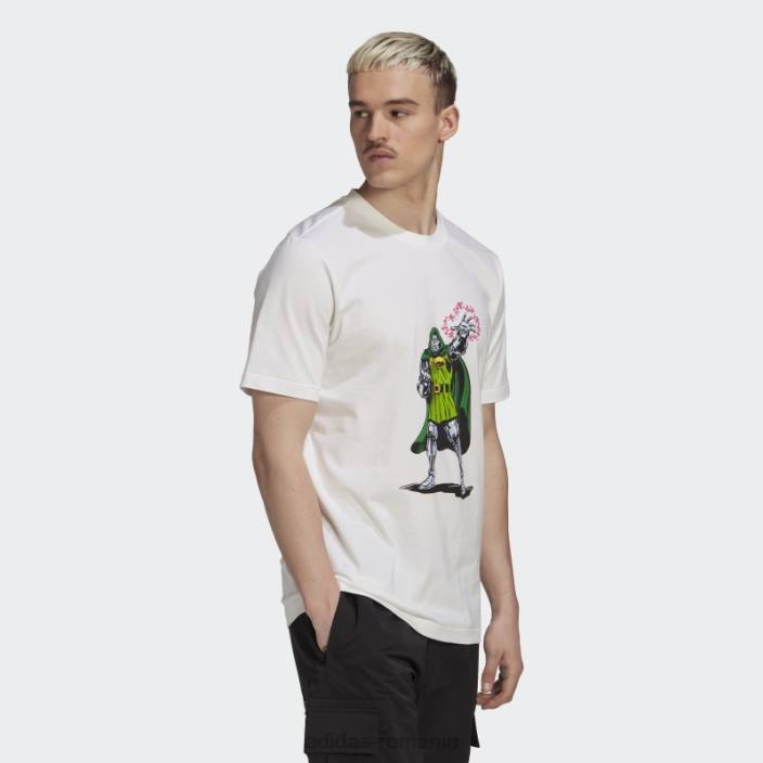 Adidas tricou alb cu grafic Disney bărbați alb 2JBN1504