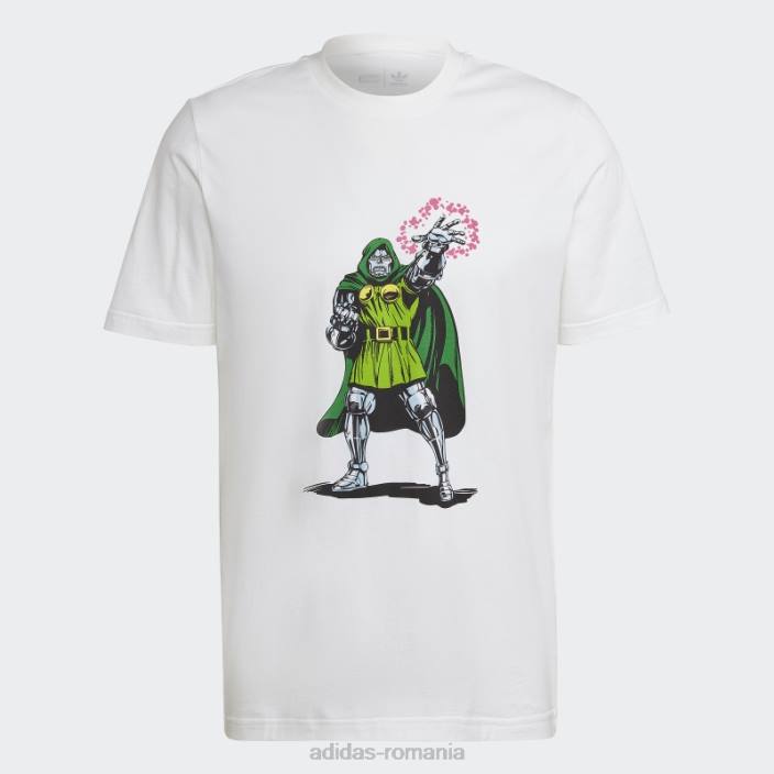 Adidas tricou alb cu grafic Disney bărbați alb 2JBN1504