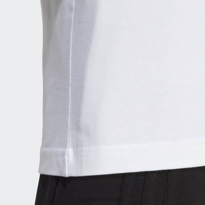 Adidas tricou alb de aventură cu spatele muntelui bărbați alb 2JBN15201
