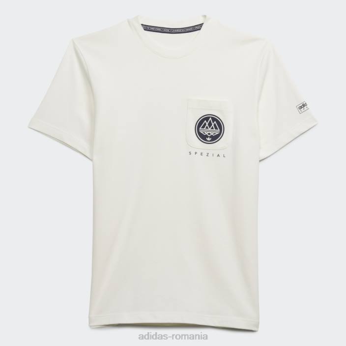 Adidas tricou alb egerton bărbați alb 2JBN7547