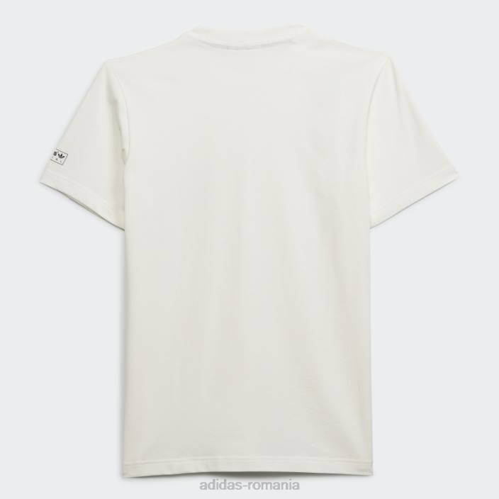 Adidas tricou alb egerton bărbați alb 2JBN7547