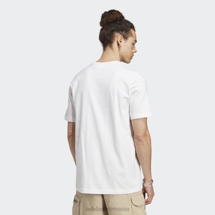Adidas tricou alb icone berlin city originals adidas bărbați alb 2JBN13599