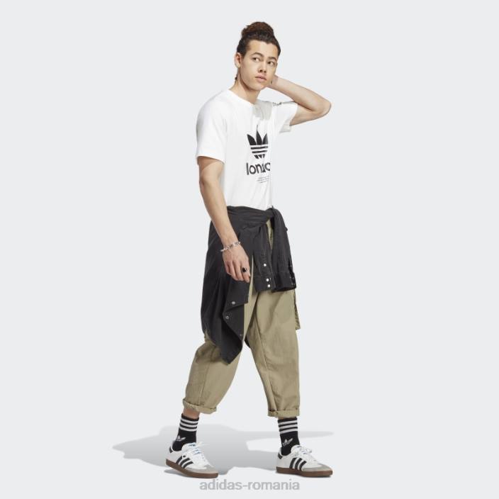 Adidas tricou alb icone london city originals bărbați alb 2JBN13252
