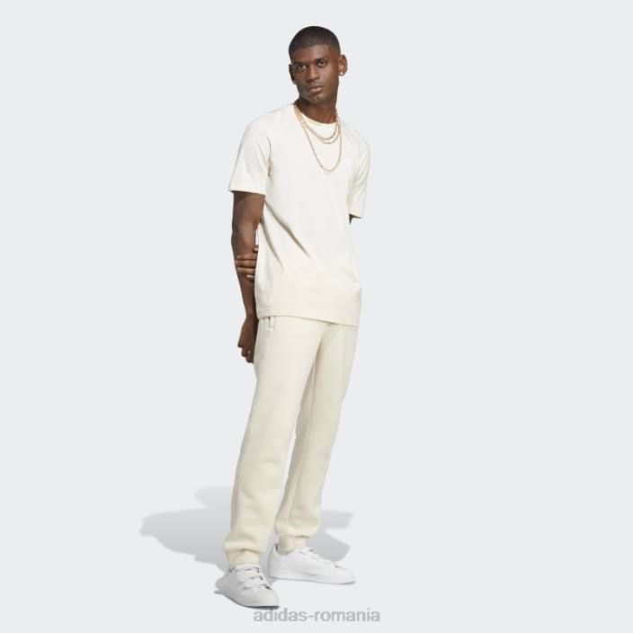 Adidas tricou alb trefoil essentials bărbați alb 2JBN5350