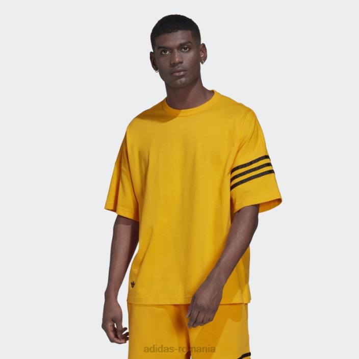 Adidas tricou auriu adicolor neuclassics bărbați aur 2JBN14681