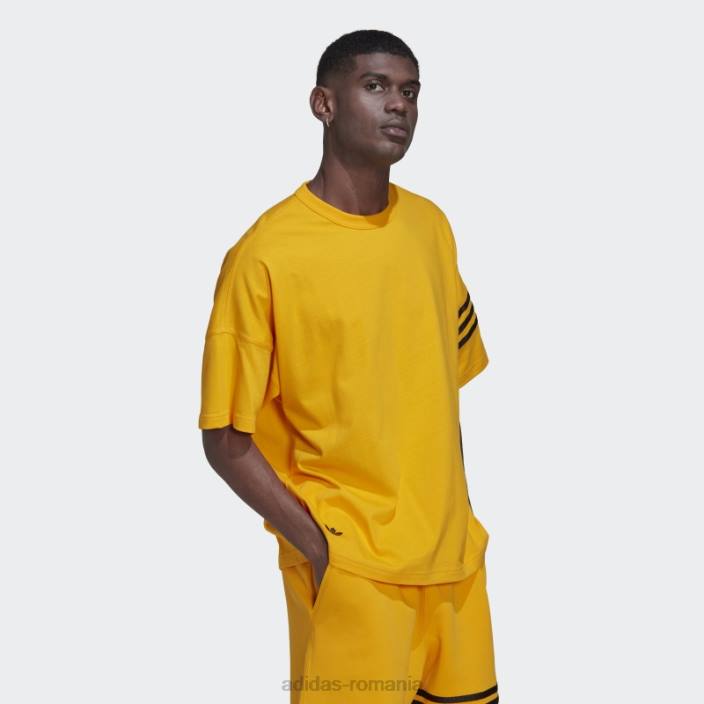 Adidas tricou auriu adicolor neuclassics bărbați aur 2JBN14681