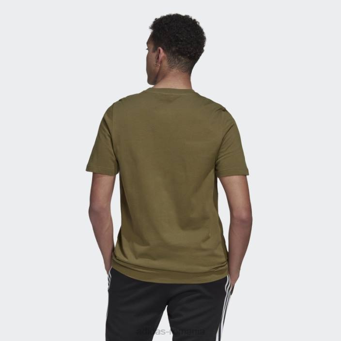Adidas tricou camo grafic olive bărbați măsline 2JBN14666