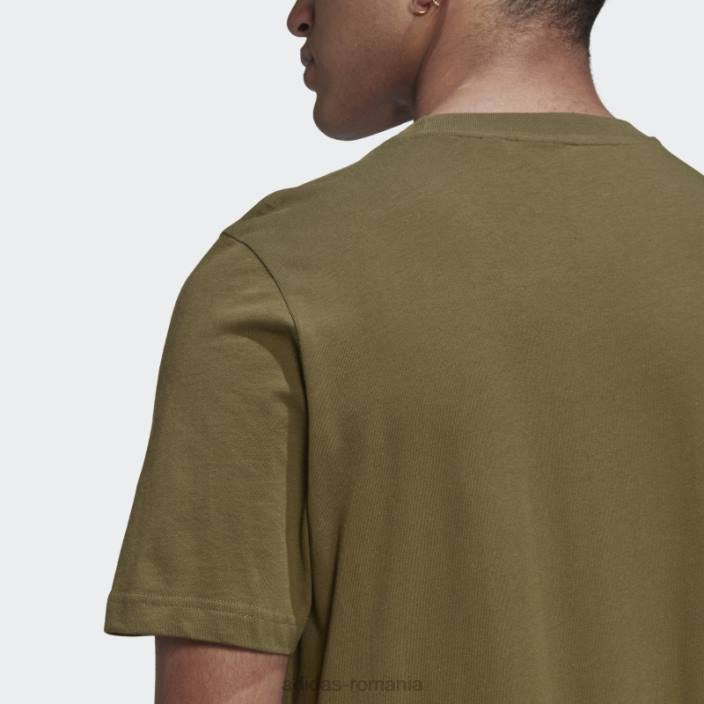 Adidas tricou camo grafic olive bărbați măsline 2JBN14666