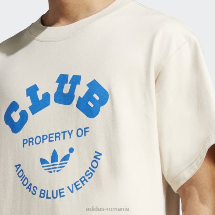 Adidas tricou club varianta albastra aluminiu bărbați aluminiu 2JBN14521