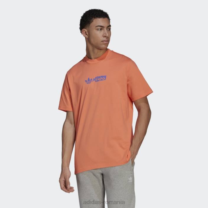 Adidas tricou coral victorie adidas bărbați coral 2JBN7119