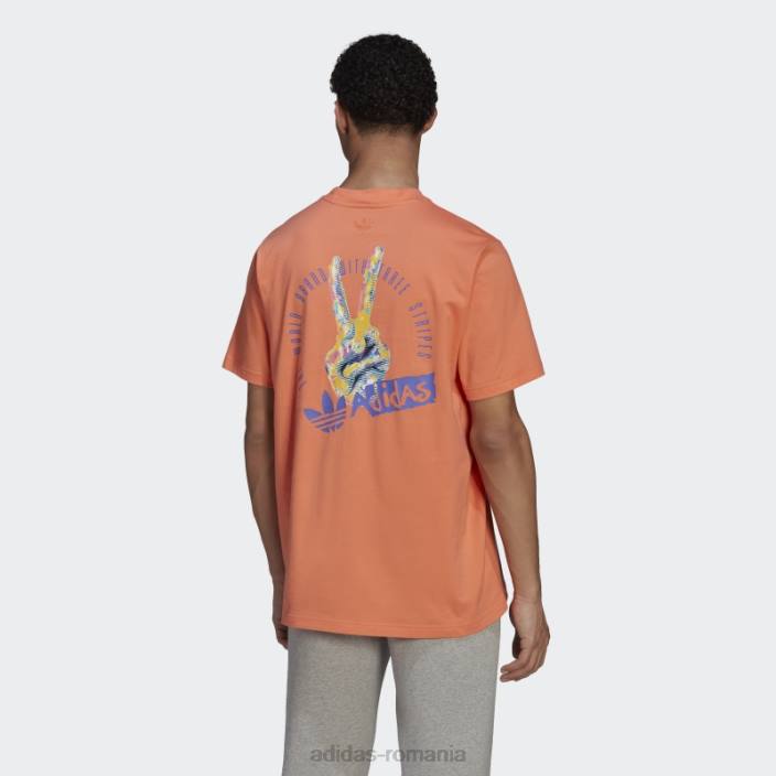 Adidas tricou coral victorie adidas bărbați coral 2JBN7119