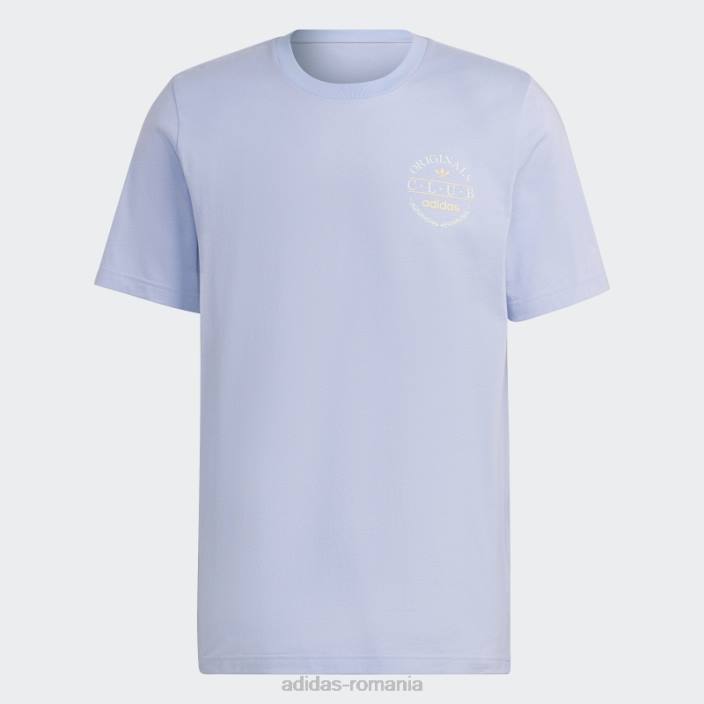 Adidas tricou cu logo club adidas ton violet bărbați ton violet 2JBN1242