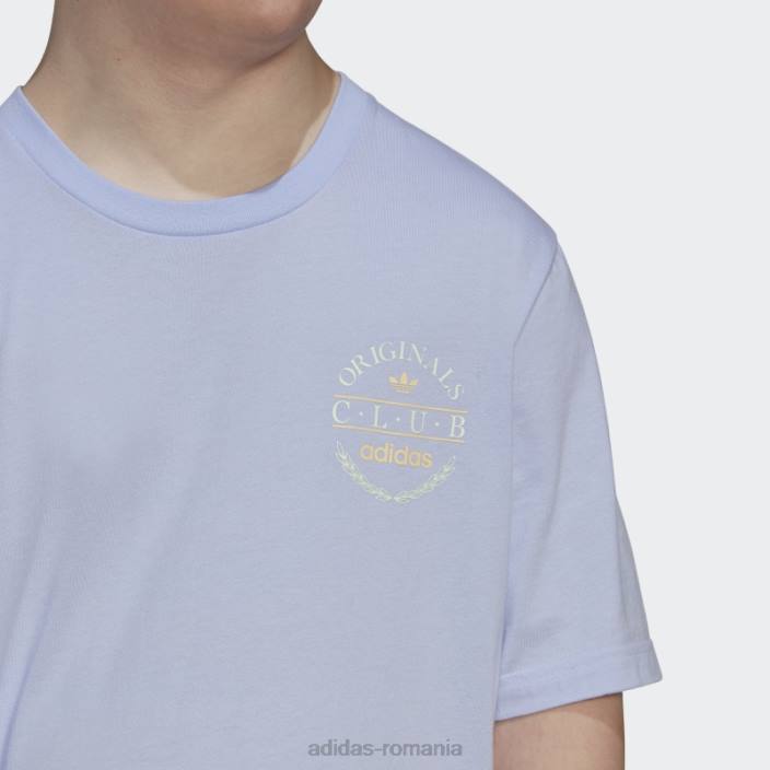Adidas tricou cu logo club adidas ton violet bărbați ton violet 2JBN1242