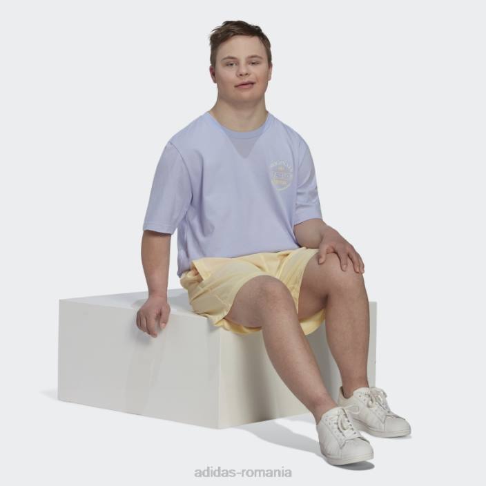 Adidas tricou cu logo club ton violet bărbați ton violet 2JBN14881