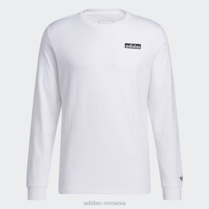 Adidas tricou cu mânecă lungă prieteni de fotbal alb mărar bărbați alb/multicolor 2JBN5759