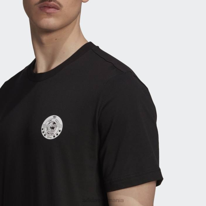 Adidas tricou cu mânecă scurtă grafic Disney negru adidas bărbați negru 2JBN14664