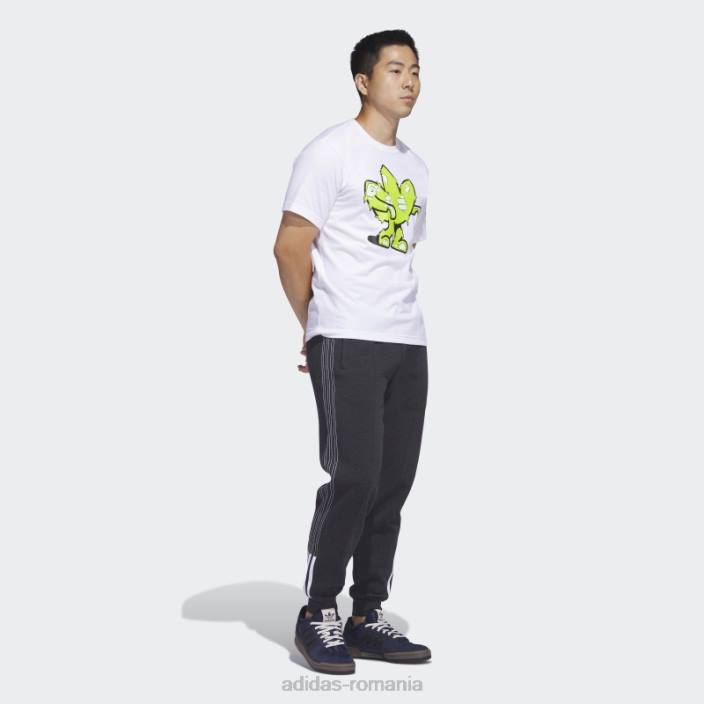 Adidas tricou cu maneca scurta zombie treffy alb bărbați alb/branded-add-m10 2JBN6626