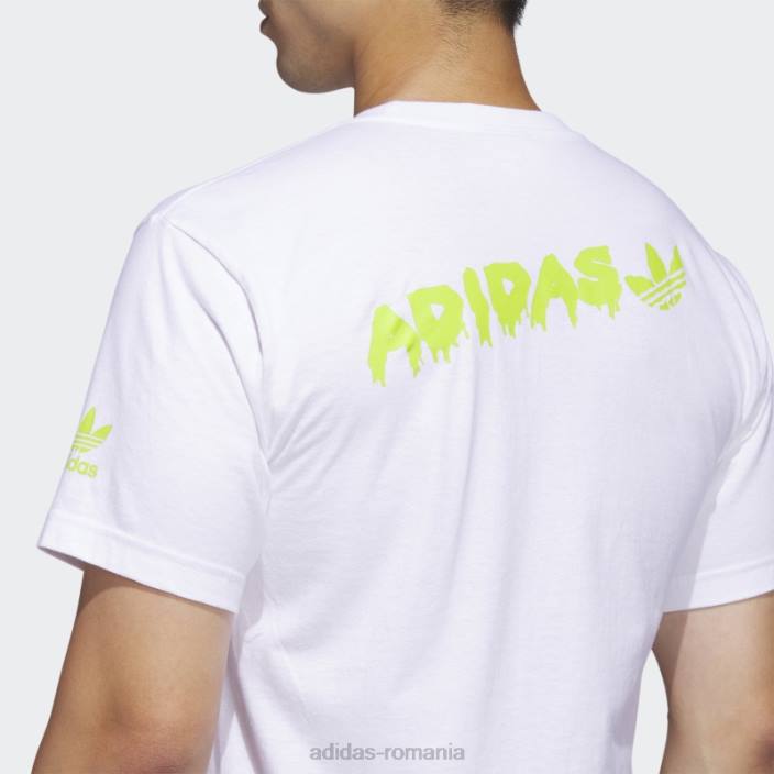 Adidas tricou cu maneca scurta zombie treffy alb bărbați alb/branded-add-m10 2JBN6626