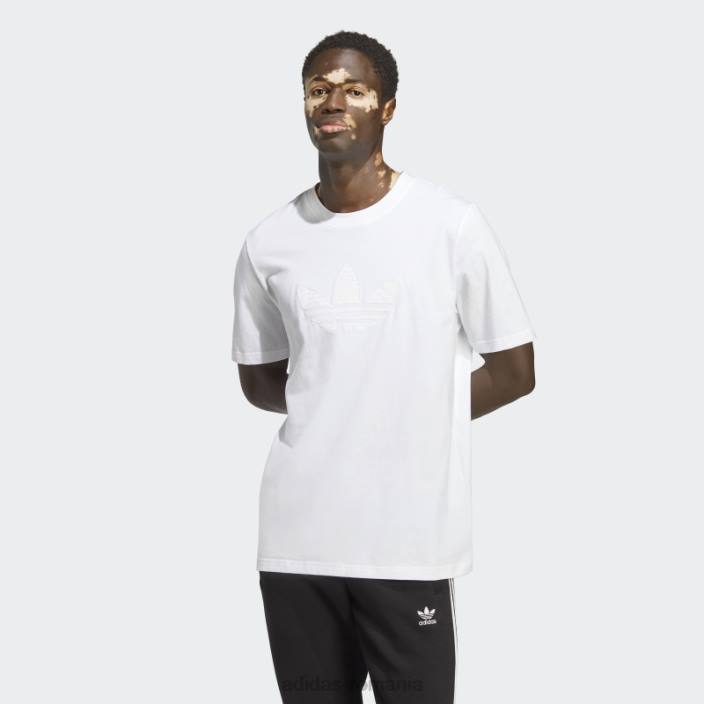 Adidas tricou cu monogramă grafică alb adidas bărbați alb 2JBN13836