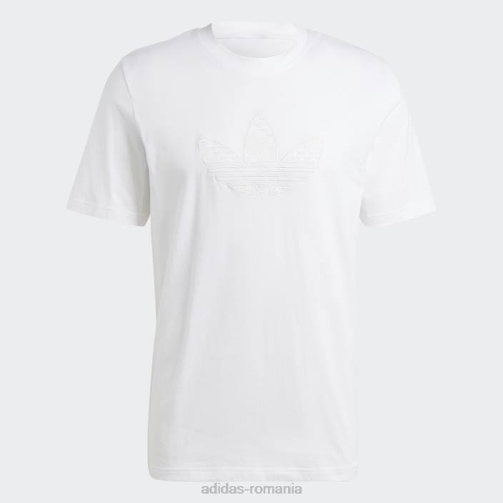 Adidas tricou cu monogramă grafică alb adidas bărbați alb 2JBN13836
