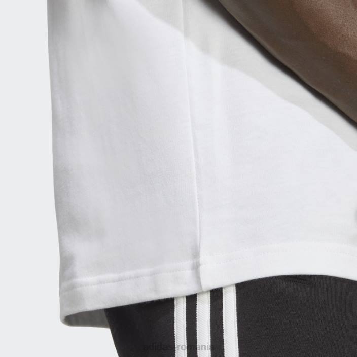Adidas tricou cu monogramă grafică alb adidas bărbați alb 2JBN13836