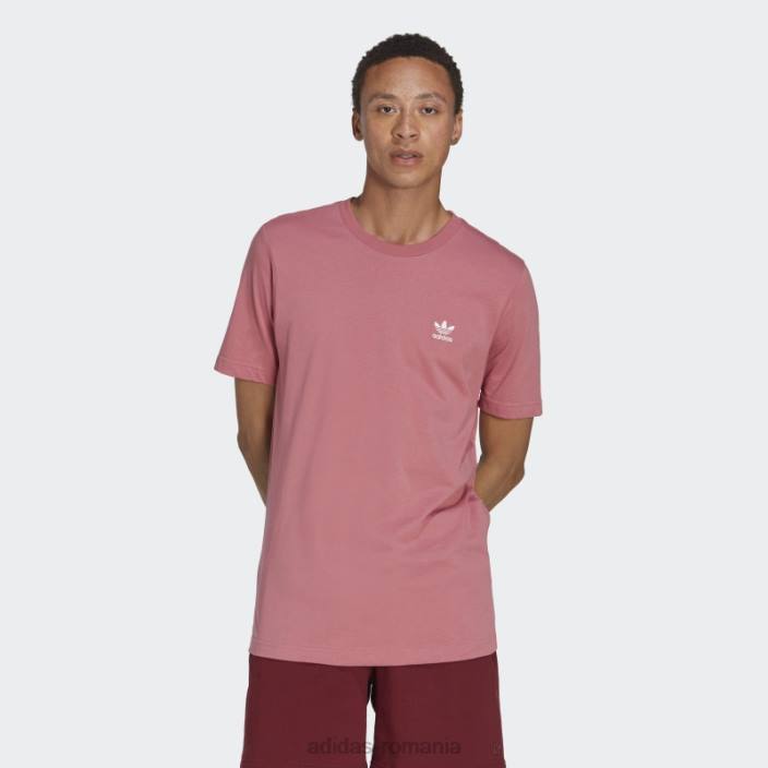 Adidas tricou cu trefoil roz adidas bărbați roz 2JBN7005