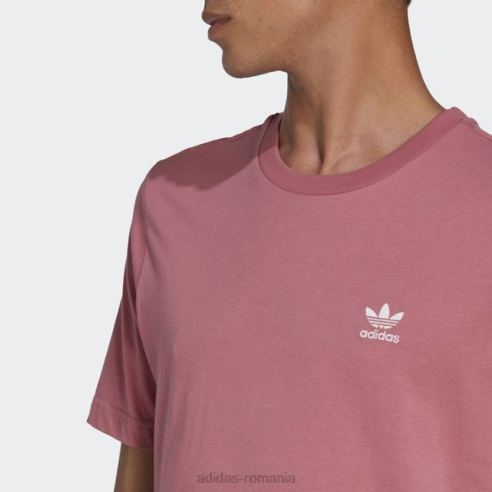 Adidas tricou cu trefoil roz adidas bărbați roz 2JBN7005